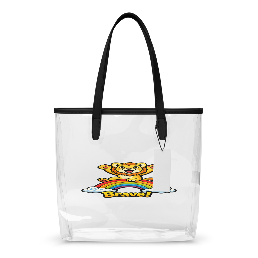 Clear tote
