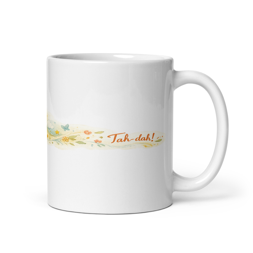 Classic white mug