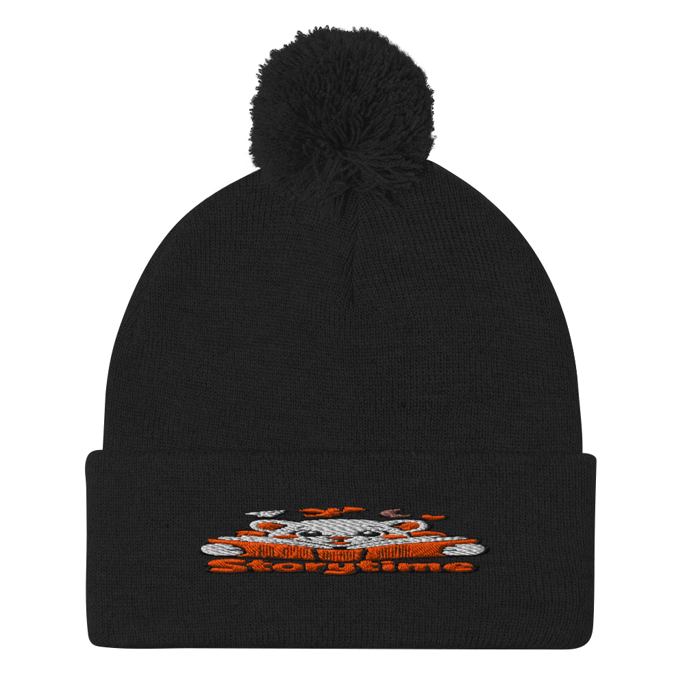 Pom-pom beanie