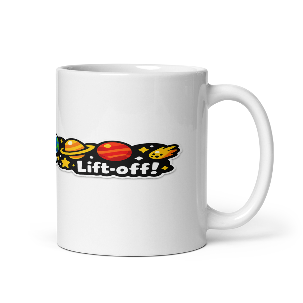 Classic white mug