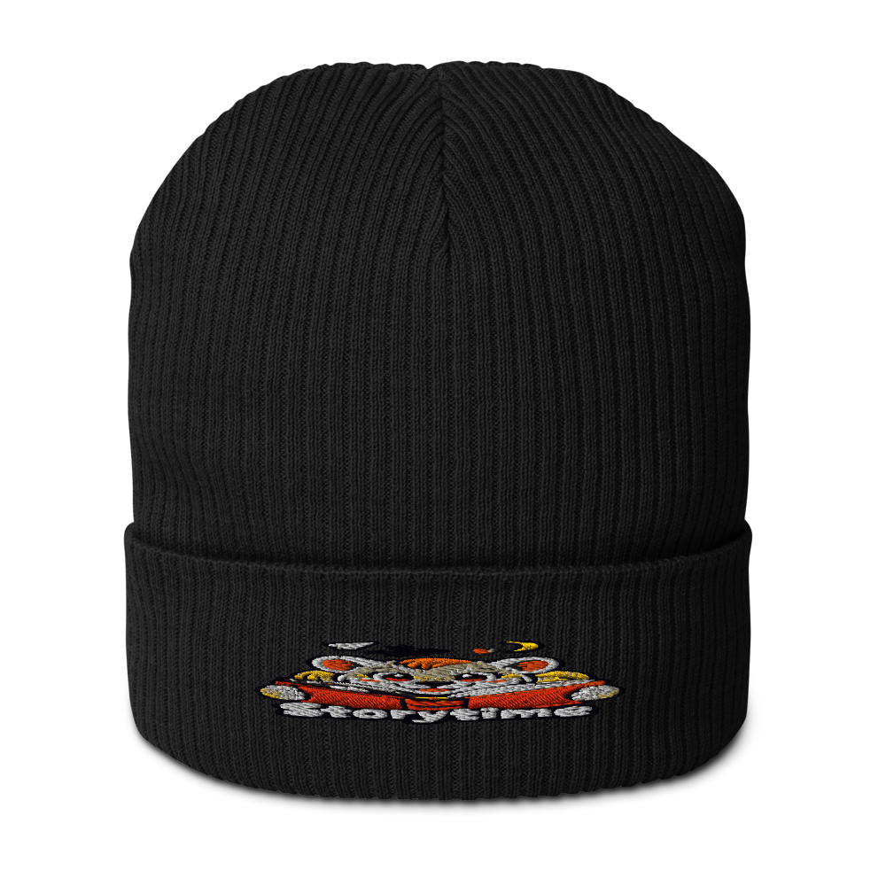 Organic ribbed beanie
