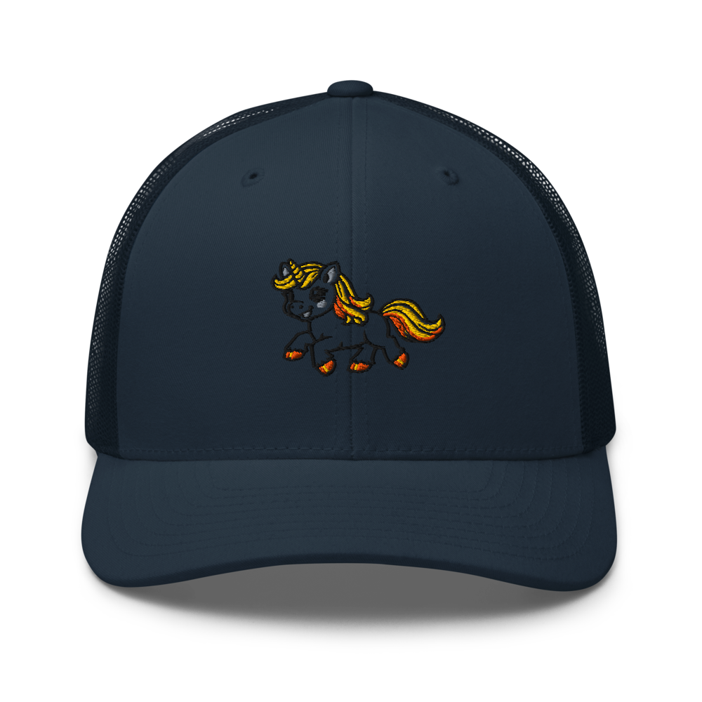 Embroidered cap with Dahli