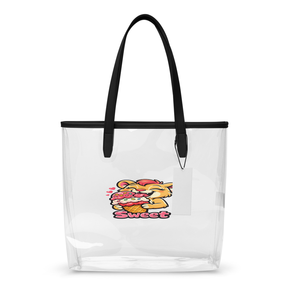Clear tote