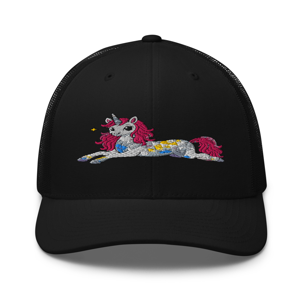 Embroidered cap with Dahli